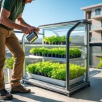 découvrez comment installer facilement une petite serre de balcon pour cultiver vos légumes bio toute l'année, même dans un espace réduit.