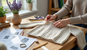 apprenez à tricoter votre premier pull en laine mérinos grâce à notre guide pas à pas, avec des modèles français faciles à suivre pour débutants.